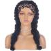 Xtrend 26 Inch Kinky Straight Yaki Headband Wig for Black Women - Natural Looking Synthetic Hair, Easy to Wear - 1B# Black Color - 26 Inch - Buy Online on GoSupps.com