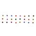 Designer Crystal Indian Bindi Pack - Multicolored Stickers for Women - Forehead Tika - Mother's Day Gift - Buy Online on GoSupps.com