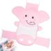 AIR&TREE Baby Bath Seat Support Net, Quick Drying, Adjustable, Comfortable, Non-Slip, Infant Bathtub Sling Shower Mesh for a Tub, with Safety Support Corner (Pink Elephant)