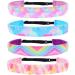 QYLPZ 4 Pieces Rainbow Headbands Girls Non Slip Headbands Adjustable Girls Stretchy Headbands for Teens Kids Party Favors Gift Cute Hair Accessories - Buy Online on GoSupps.com