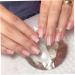 FRCOLOR Tool Extension Fiber Glass Nail Decor False Nail Glass Gelt Nail Art Material Nail Wraps Nail Fiber Nail Gel Nail Embellishments Glassine Extender Glass Manicure Cellophane Woman - Buy Online on GoSupps.com