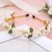 IYOU Bridal Wedding Headbands Gold Flower Hair Bands Leafs Bride Bridesmaid Hair Accessories for Women and Girls - Buy Online on GoSupps.com