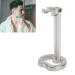 Metal Handwell Razor Stand for Men - Premium Razor Holder & Hairdressing Accessories | Compatible with Most Razors & Brushes - Buy Online on GoSupps.com
