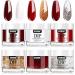 Vishine Dip Powder Nail Kit for Starter Acrylic Dipping Powder Kit System 6 Color (0.6oz) & Nail Dip Tools Set Nail Art Essential Kit 4pcs Dip Lqiuids Manicure Set - Buy Online on GoSupps.com