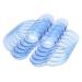 Cheek holder dental mouth opener dental c-shape mouth opener for tooth whitening party game for family children adult size S/m/l 10 pieces (blue s) blue s