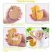 Buy 2-Piece Children's Bath Sponge Set | Cute Cartoon Konjac Baby Shower Sponge - Buy Online on GoSupps.com