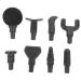 Healvian 1 set of film massage head percussion heads Hand massage devices cordless percussion head deep tissue massage massage muscle head muscle attachment wireless fitness massage ball