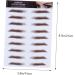 SKISUNO 4pcs Eyebrow Stickers Eyebrow Transfer Sticker False Eyebrow Tool Transfer Stickers 6d Cosmetic - Buy Online on GoSupps.com
