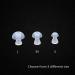 (6pcs/lot) Silicone Ear Tips for BTE ITE Hearing Aids - Small 8mm - Pack of 6 - Buy Online on GoSupps.com
