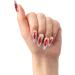 Halloween False Nails Halloween Long Pointed Tip Nail Press on Nails with Glue Stickers Red Flame Blooming Ballerina Acrylic Fake Nails Halloween Cosplay False Nails for Women Girls Y9HBCJJP - Buy Online on GoSupps.com