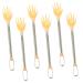 Beavorty 18 pth finger tickling Massage devices made of wood telescopic back scratch scrapers collapsible back scratch back massager manual scratching stick tool board grip plastic
