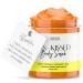 Aromatherapy Body Scrub for Glowing Skin Exfoliating Sugar and Soothing Extracts to Nourish Dull Skin 8oz (Orange)