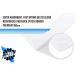 The Rag Company Spa & Yoga Towel 6-Pack - Ultra Soft Microfiber Gym Towel Set - Fast Drying & Super Absorbent - 16in x 27in - White - Buy Online on GoSupps.com