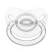 Landofgenie Large Teat Shield Blue Transparent New Generation Pacifier in Adult Size - Butterfly Models
