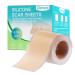 Dimora Waterproof Silicone Scar Sheets - Medical Grade Silicone Scar Tape (1.6 x120" Roll) Ultra-thin Scar Removal Treatment for Surgical Scars C Section Tummy Tuck Keloid Treatment scar sheet-120"