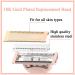 Rose Gold Plated Razor Replacement Heads - 2 Pack | For Flawless Nu and Finishing Touch Razors | Hair Remover Replacement Head with Covers for Women - Buy Online on GoSupps.com