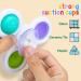 UNIH Spinning Top Sensory Toy for Toddlers | Suction Cup Spinner for 12-18 Months | Educational Gift for 1-3 Year Old Boys & Girls - Buy Online on GoSupps.com