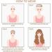 URAQT 8 Pcs Stretchy Nylon Wig Caps - Ultra Thin Breathable Wig Net Cap for Women Men - Beige - Buy Online on GoSupps.com