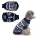 Sweater dog Christmas dog sweater Small dog Christmas dog Christmas sweater dog Christmas sweater Christmas sweater small dog knitting sweater for dogs (S-blue) S blue
