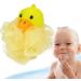 Kids Loofah Cartoon Cute Body Sponges for Shower - Home Shower Ball Animal Shape Shower Sponge for Kids Duck - Buy Online on GoSupps.com