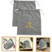 Healeved 6 Pcs Hair Dryer Bag Hair Dryer Drawstring Bags Hair Dryer Organizers Bag 35.00X30.00X0.50CMx3pcs Greyx3pcs - Buy Online on GoSupps.com