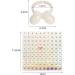 ATOMUS 100pcs Butterfly Nail Polish Displays Gel Chart with Transparent Ring Manicure Tip - Colour Display Tool KIT 4 - Buy Online on GoSupps.com