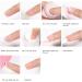 MKNZOME 6 Colors Dip Powder Nail Kit Nude Pink White Dipping Powder Starter Kit Nail Powder Nail Accessories Nail Art Set Nail Kit for Beginners Dip Manicure Kits Gift for Girls and Women #1 - Buy Online on GoSupps.com