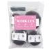 MORGLES Donut Bun Maker Set with Hair Ring Style Bun Maker and Pins - 4PCS Donut Bun & 10PCS Black Hair Pins - Buy Online on GoSupps.com