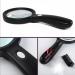 10 Times Magnifying Glass with Lamp Children's Elderly Reading Hd Mobile Phone Repair Magnifying Glass Optical Glass 12 Ring Lights Hd Zoom Lofty Ambition - Buy Online on GoSupps.com