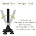 Adjustable Crutches for Men and Women Light and Strong Four-Legged Crutches-Walking aids for The Elderly The Elderly and The Disabled Interesting - Buy Online on GoSupps.com
