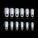 Square Fake Nails 504 Piece Square Press On Nails Full Cover Acrylic Nails False Nails 12-Sizes Nail Art Nail Supplies Artificial Nail Tips Almond/short Square Artificial Nail Tip White - Buy Online on GoSupps.com