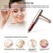 Buy Rechargeable Eyebrow Trimmer for Women - Painless Facial Hair Remover Portable Razor with Extra Brushes (Rose Gold) - International Shipping - Buy Online on GoSupps.com