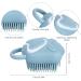 Cobee Silicone Bath Brush Soft Shampoo Dispenser & Body Scrubber - Yellow - Buy Online on GoSupps.com