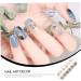 POPETPOP 2 Boxes Nail Art Flat Drill Nail Diamond Rhinestone Embellishments Nail Art Gems Flatback Nail Rhinestones Gems for Nails Diamond Decor Manicure Glass Accessories - Buy Online on GoSupps.com