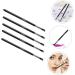 Beavorty 15 Pcs Makeup Brush Makeup Tool Cosmetic Eye Brush Eyeliner Brush Eyebrow Brush Flat Brush Girl 16x0.7cmx3pcs Blackx3pcs - Buy Online on GoSupps.com