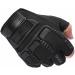 FANGIER Fingerless Tactical Gloves for Men - Lightweight Breathable Outdoor Sports Gloves for Shooting, Hunting, Motorcycling, Climbing - Black - Buy Online on GoSupps.com