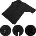 Buy Lurrose Short Sleeve Waterproof Salon Smocks & Hairdressing Capes - Black Nylon Cape for Barbers & Makeup Artists - Buy Online on GoSupps.com
