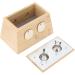 YCTZE Bamboo 2-Hole Moxa Moxibustion Box | Moxa Roller Stabholder & Aromatherapy Tools for Facial Care & Massage International Shipping - Buy Online on GoSupps.com