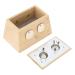 Holdermoxa Moxibustion Box with 2 Holes - Bamboo Moxa Roller Stick & Moxibustion Tool for Effective Acupuncture Therapy - Buy Online on GoSupps.com