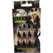 Shoperama Artificial Cat Claws - Black Self-Adhesive Fingernails for Halloween Witch Vampire & Monster Costumes - International Shipping Available - Buy Online on GoSupps.com