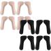 4 Pairs High Heel Inserts for Women - Self-Adhesive Cushion Insoles Anti-Slip & Sweat-Absorbent Arch Support for Shoes & Boots - Black - Buy Online on GoSupps.com
