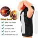 Left Wrist Brace for Carpal Tunnel | Adjustable Compression Sleeve for Pain Relief & Support | Suitable for Arthritis Tendonitis & Sports | Large/X-Large - Gray - Buy Online on GoSupps.com