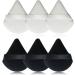 Bestvisse 4/6/15Pcs Powder Puff Face Soft Triangles Makeup Puff for Loose Powder Mineral Powder Cosmetic Makeup Tools - Buy Online on GoSupps.com