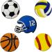 Canberly 30 PCS Sports Shoe Charms for Boys - Basketball, Football, Baseball, Soccer, Video Game Clogs - Teens and Kids - Buy Online on GoSupps.com