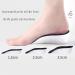 Orthopedic High Cushion Insoles for Plantar Fasciitis & Flat Feet - 3.5cm Arch Support - 2 Pairs (Black) - Relief for Achilles Tendonitis - Buy Online on GoSupps.com