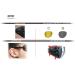 Bertoni Polarized Mountain Glasses - Cortina Self-Tinting Ski Goggles & Trekking Sunglasses | Glossy Black UV Protection - Buy Online on GoSupps.com