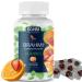 Brahmi and Shankhpushpi Gummies 60 Count Individually Wrapped Supports Immune System Vegetarian Without Gluten Orange Strawberry 60 Count