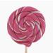 Handmade Strawberry Lollipops - Round 25g Lollies - Set of 8 | International Shipping Available - Buy Online on GoSupps.com