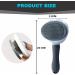 PetGroom Self Cleaning Cat & Dog Brush - Reduce Shedding Up to 95% - Ideal for Short or Long Haired Cats and Dogs - Grey - Buy Online on GoSupps.com