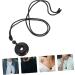 Oatipho Obsidian Necklace with Safety Buckle | Portable Crystal Pendant for Festivals | Unique 3x3x1cm Accessories - Buy Online on GoSupps.com